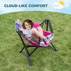 Kids Hammock Chair, Adjustable Kids Camping Chair, Folding Chair - Image 8