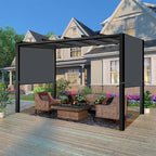 Universal Waterproof Pergola Canopy Shade Cover Replacement - Image 2