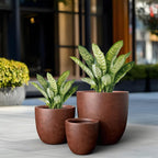 Kante 18", Outdoor Indoor Large Planter Pots - Image 4