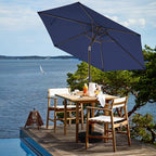 JEAREY 7.5FT Patio Umbrella Outdoor Market Umbrella - Image 4