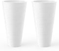 Kante Tall Round Planter Set of 2, 18 Inch Tall Decorative Planter Pots by Kante