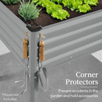 Best Choice Products 48x24x30in Galvanized Raised Garden Bed, Metal Elevated - Image 7