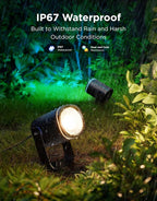 Govee Outdoor Spot Lights 2, IP67 Waterproof Spotlights, Landscape Lights Work - Image 3