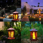 Solar Outdoor Waterproof Hanging Lantern, Yard Decorative Solar Lights PVC - Image 6