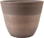 PSW Pot Collection FM40TP 16-inch Plastic/Stone/Wood Composite Large Ribbed - Image 2