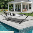 Lazy Daze Hammocks 10.5 FT Double 2 Person Caribbean Rope Hammock, Hand Woven - Image 8
