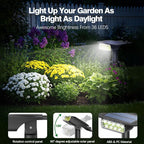 4 Pack Solar Spot Lights Outdoor Waterproof IP68, Auto On/Off Bright Solar - Image 3