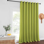 NICETOWN Blackout Curtains for Sliding Glass Door Room Divider Noise Reduce - Image 8