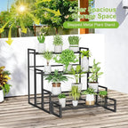 Plant Stand, 4 Tier Stackable Tiered Plant Stand, Scalable Heavy Duty Tall - Image 2