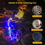 Solar Lights Outdoor Decorative, 2 Pack Metal Solar Watering Can Lights - Image 7