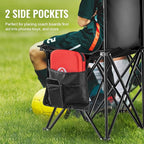 VEVOR Portable Folding Bench, 8 Seats Foldable Sideline Bench, Outdoor Camping - Image 4