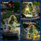 Solar Garden Outdoor Statue - Image 5