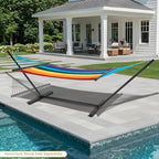 Lazy Daze Hammocks 10.5 FT Double 2 Person Caribbean Rope Hammock, Hand Woven - Image 8