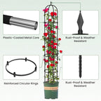 Garden Obelisk Trellis for Climbing Plants - Image 2