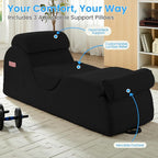 ijuicy 25" Wide Corduroy Yoga Chair, Yoga Lounge Chair - Image 5