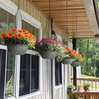 T4U 8 Inch Hanging Planters for Indoor Plants, 2 Pack Hanging Planter, Hanging - Image 4