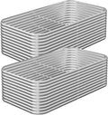 2 Pack Tall 6x3FT Corrugated Galvanized Steel Raised Garden Bed Outdoor by CATMANOR