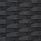 Yaheetech 9-Piece Patio Dining Sets, Outdoor Space Saving Rattan Chairs - Image 9
