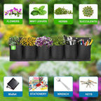 ANGTUO 6 Pockets Hanging Planters - Image 3