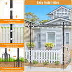 AILBTON 4 Pack 2.8Ft String Light Poles, Light Poles - Image 4