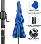 Yaheetech 3 Tier Patio Umbrella 10ft Vented Outdoor Large Market Table Umbrella - Image 5