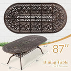 Outdoor Patio Dining Table - Image 3