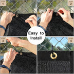 UPGRADE Privacy Screen 3' x 16' Fence Commercial Shade Cover - Image 5