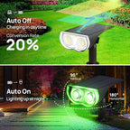 Consciot Solar Spot Lights Outdoor, Halloween Decorations 22 LEDs IP67 - Image 4