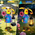 Garden Decor Dog Solar Statues, Unique Garden Statues Dog - Image 2