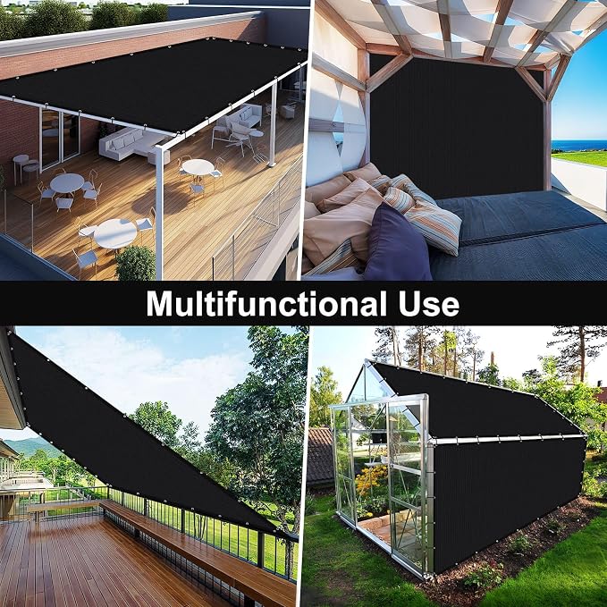 Artpuch 90% Sun Shade Cloth, 3 x 6 FT Pergola Shade Cover Canopy - Image 8