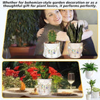 Sun Catcher Plant Hanger with Beads and Glass Crystal Beaded Plant Accessories - Image 4