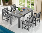 SERWALL Patio Dining Set for 4, Outdoor Dining Sets for 4 Person - Image 7