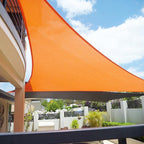 E&K Sunrise 27' x 27' x 27' Sun Shade Sail Triangle Canopy Shade Cover UV Block - Image 8
