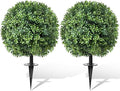 Artificial Topiary Bushes for Outdoors by FAJUNZH