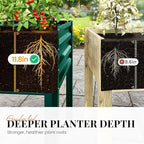 KING BIRD Large Raised Garden Bed - Image 5