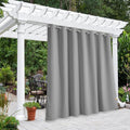 NICETOWN Outdoor Curtain for Patio Waterproof W100 x L84, 1 Piece by NICETOWN