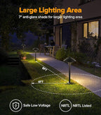 LUTEC 12V Low Voltage Landscape Lighting, Die-cast Aluminum Spot Lights - Image 6