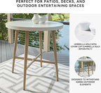 Signature Design by Ashley Seton Creek Casual Outdoor Bar Table - Image 5