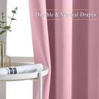 NICETOWN Blackout Patio Curtains 100 x 95 Inches Long - Image 6