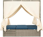 Wicker Metal Outdoor Pool Furniture - Image 4