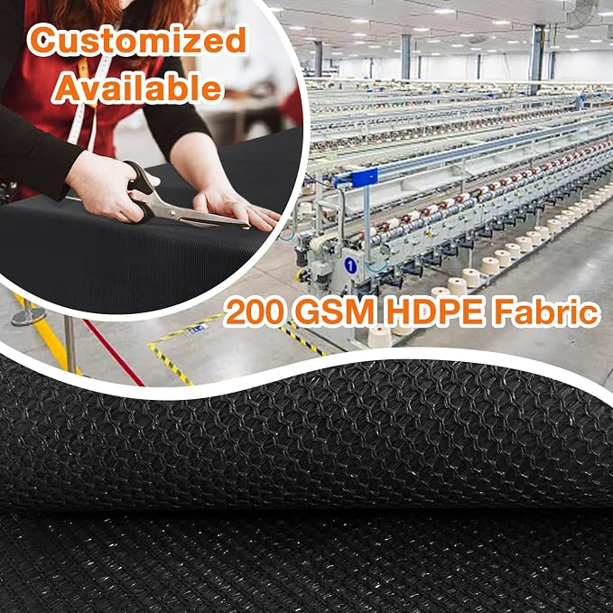 Artpuch Outdoor Pergola Shade Cover 7x15 FT Sun Shade Cloth - Image 2