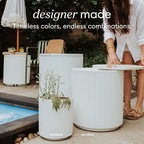 Veradek Outdoor Cooler Side Table - 2 in 1 - Designed - Image 4