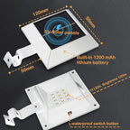 Solar Flag Pole Light, Bright Warm White 3000k Flagpole Light Upgrade Solar - Image 5