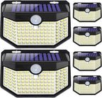 HMCITY 120 LED Outdoor Solar Lights by LightingUpYourLife