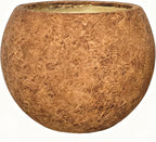 17 H x 21" Dia Round Fiberstone Planter by Panlaolao