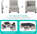 9-Piece Outdoor Patio Furniture Set - Image 6
