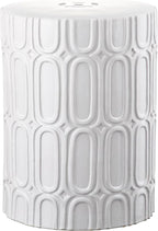Safavieh Castle Gardens Collection Melody Antique White Glazed Ceramic Garden by SAFAVIEH