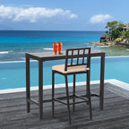 Outdoor Bar Table, Patio Counter Height Bar Table - Image 5