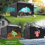 Quictent Privacy 10x10 Pop up Canopy Tent - Image 4