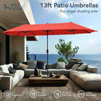 PHI VILLA 8 Piece Patio Dining Set - Image 7